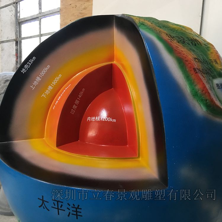 深圳市地理园模型地球内部结构厂家