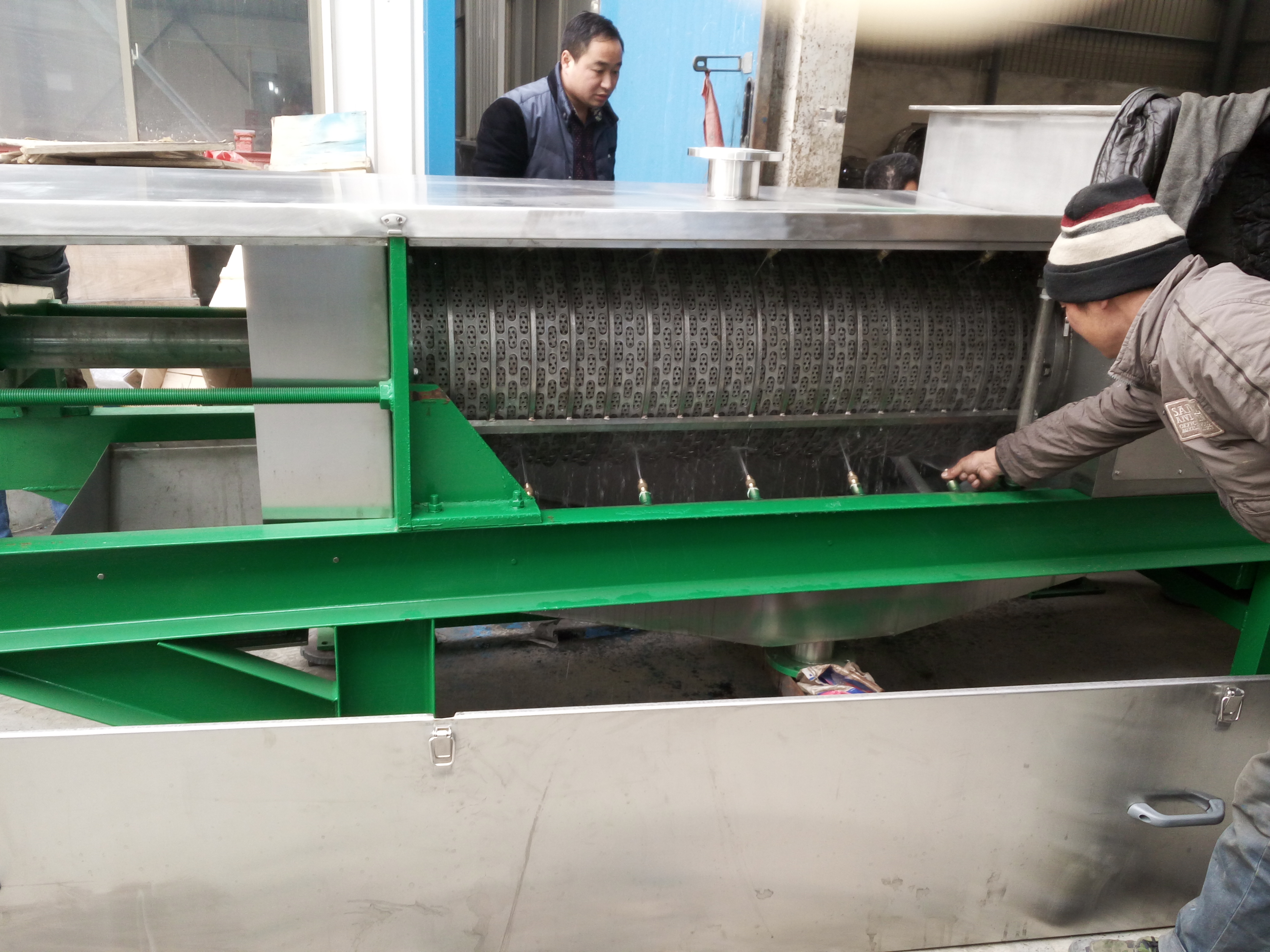 10T餐厨垃圾处理破碎压榨一体机---生产厂家--新乡佳创机械