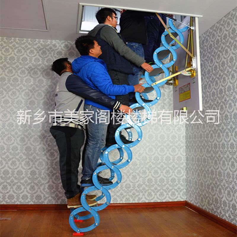 吊装款阁楼楼梯北京上海阁楼楼梯天津阁楼伸缩楼梯重庆阁楼楼梯设计图片