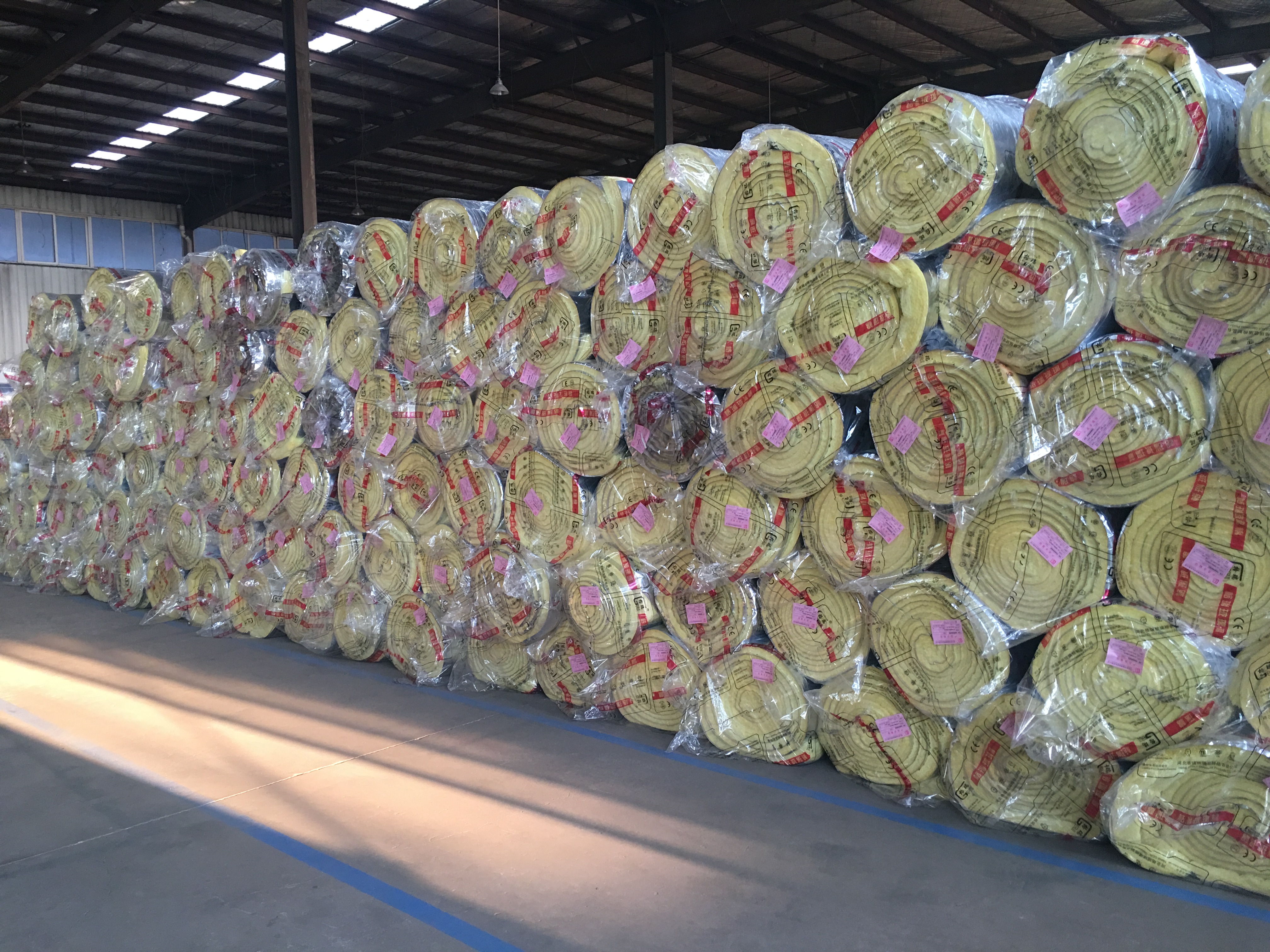 临沂市钢结构100mm保温玻璃棉批发 订购优质环保格瑞玻璃棉