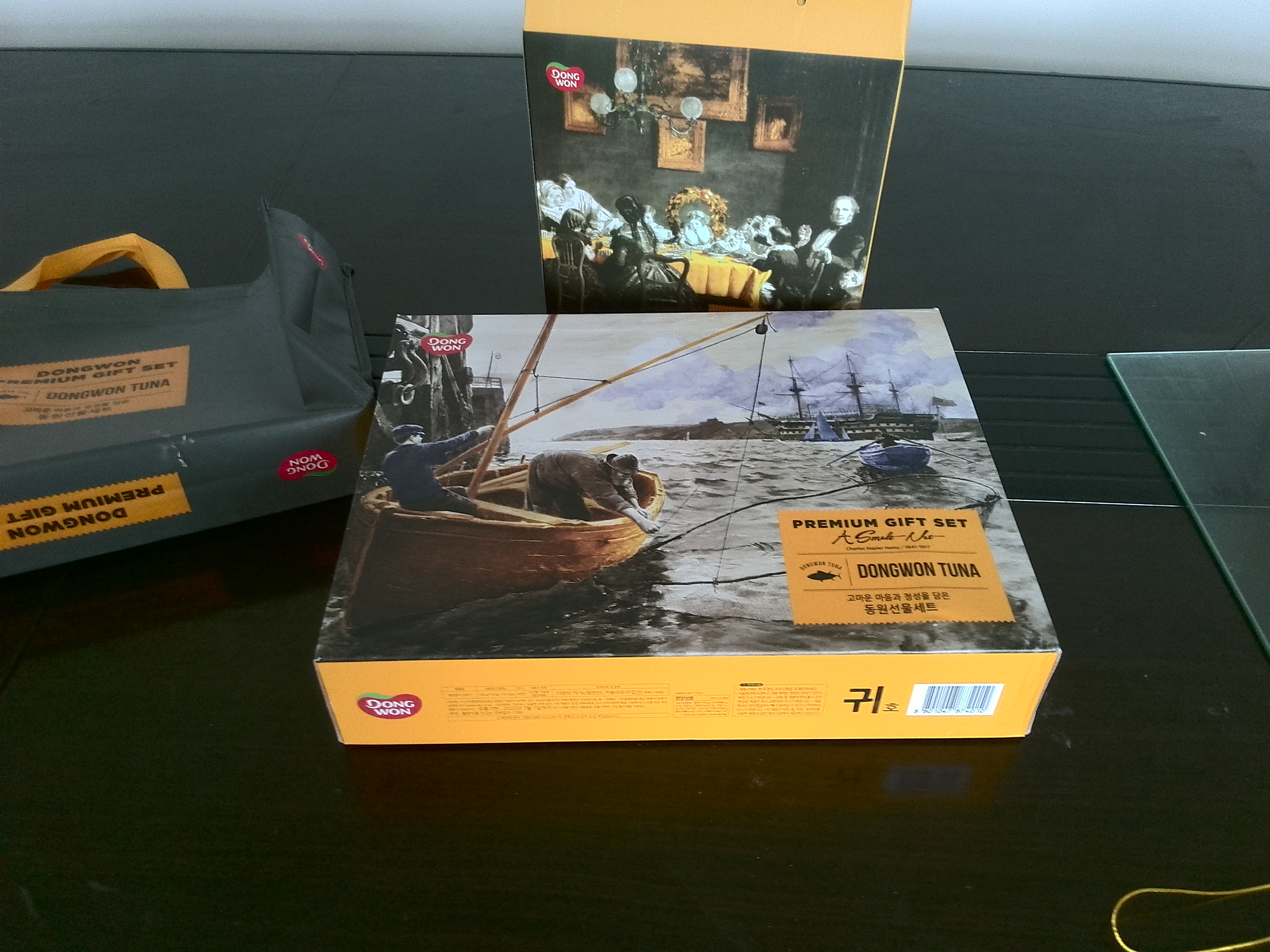 上海食品礼盒订制 上海金枪鱼罐头礼盒  上海礼盒  上海纸品加工