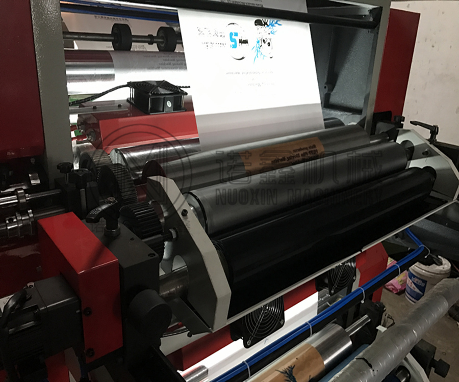 厂家定制 吹膜印刷连体机器 裁剪印刷连线机 横切连接印刷机