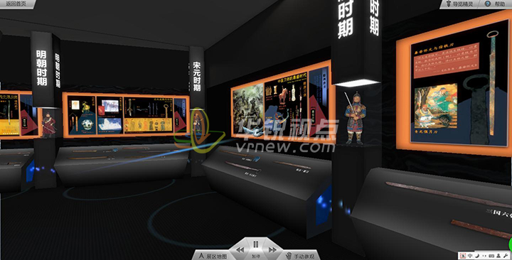 VR企业展示厅制作，虚拟现实博物馆，上海华锐视点图片
