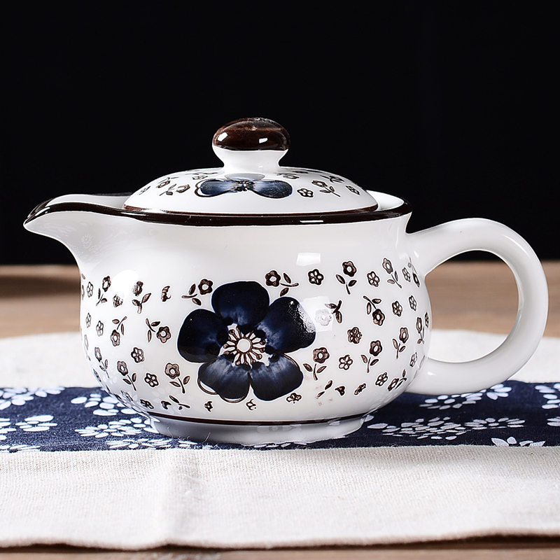 潮州市陶瓷茶具套装 日式釉下彩手绘厂家