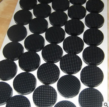 厂家定制网格防滑防震阻燃自粘胶垫透明硅胶脚垫丝印垫片