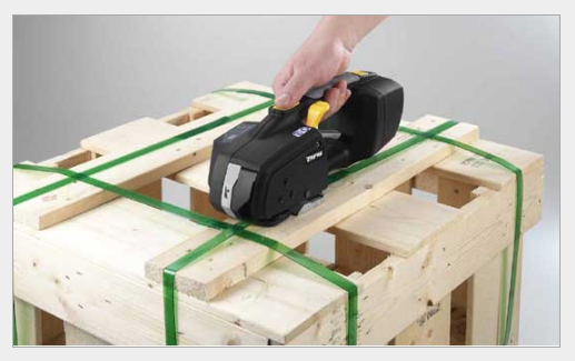 手提式电动打包机小型热熔封箱打包一体机气动纸箱包装打包机图片