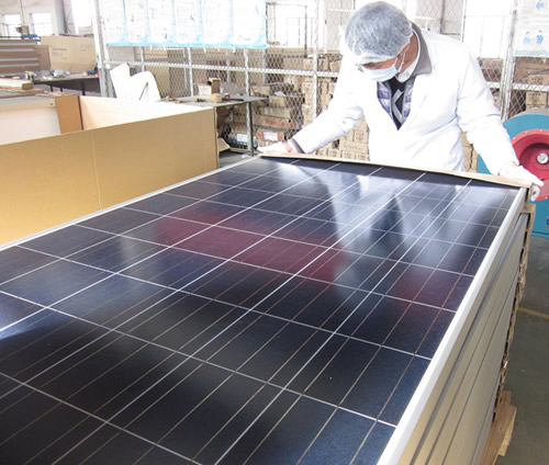 120W多晶太阳能电板组件 厂家销售 无污染 无噪音