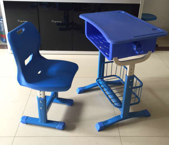 浙江学校学生单人课桌椅  新款高中课桌椅定做