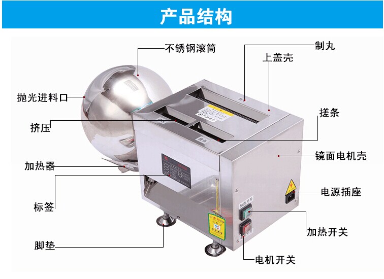 广州市小型制丸机水丸蜜丸机厂家