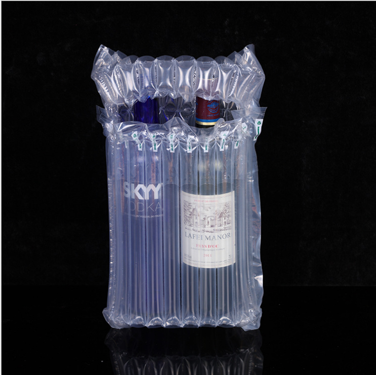 8柱34CM高红酒专用气柱袋玻璃瓶装液体防震防摔缓冲气柱袋
