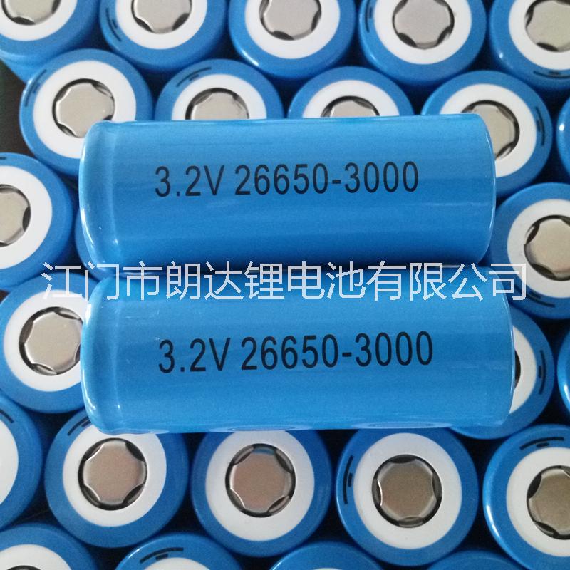 圆柱形磷酸铁锂电池26650  26650圆柱形磷酸铁锂