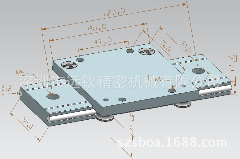 厂家直销外置OSGR10  双轴心导轨生产厂家 供应商 心导代理