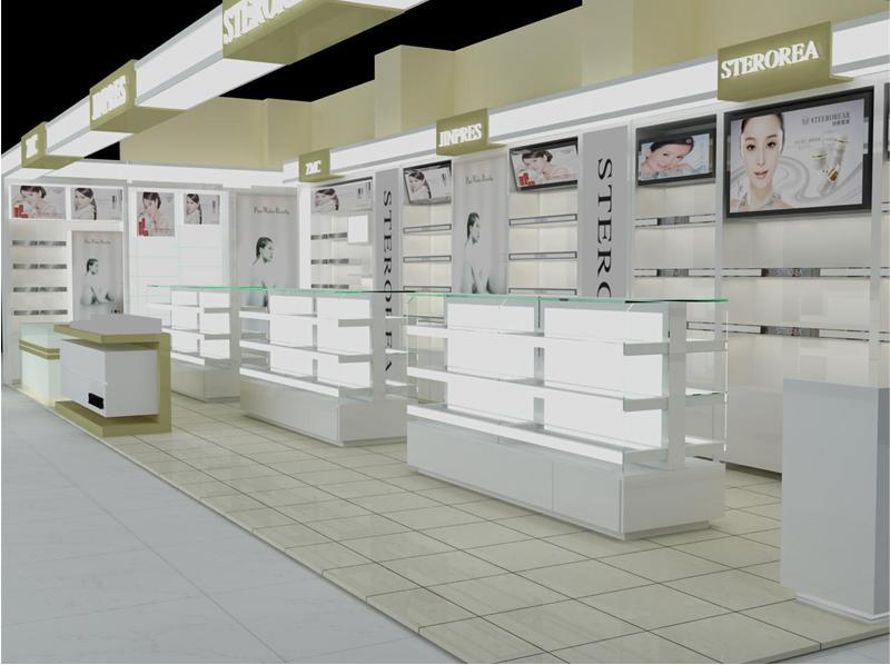 银川化妆品柜生产厂家、宁夏化妆品柜供应商、供应化妆品柜出售图片