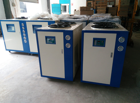 厂家直销工业风冷式冷水机 冷冻水专用设备-清洗专用冷水机