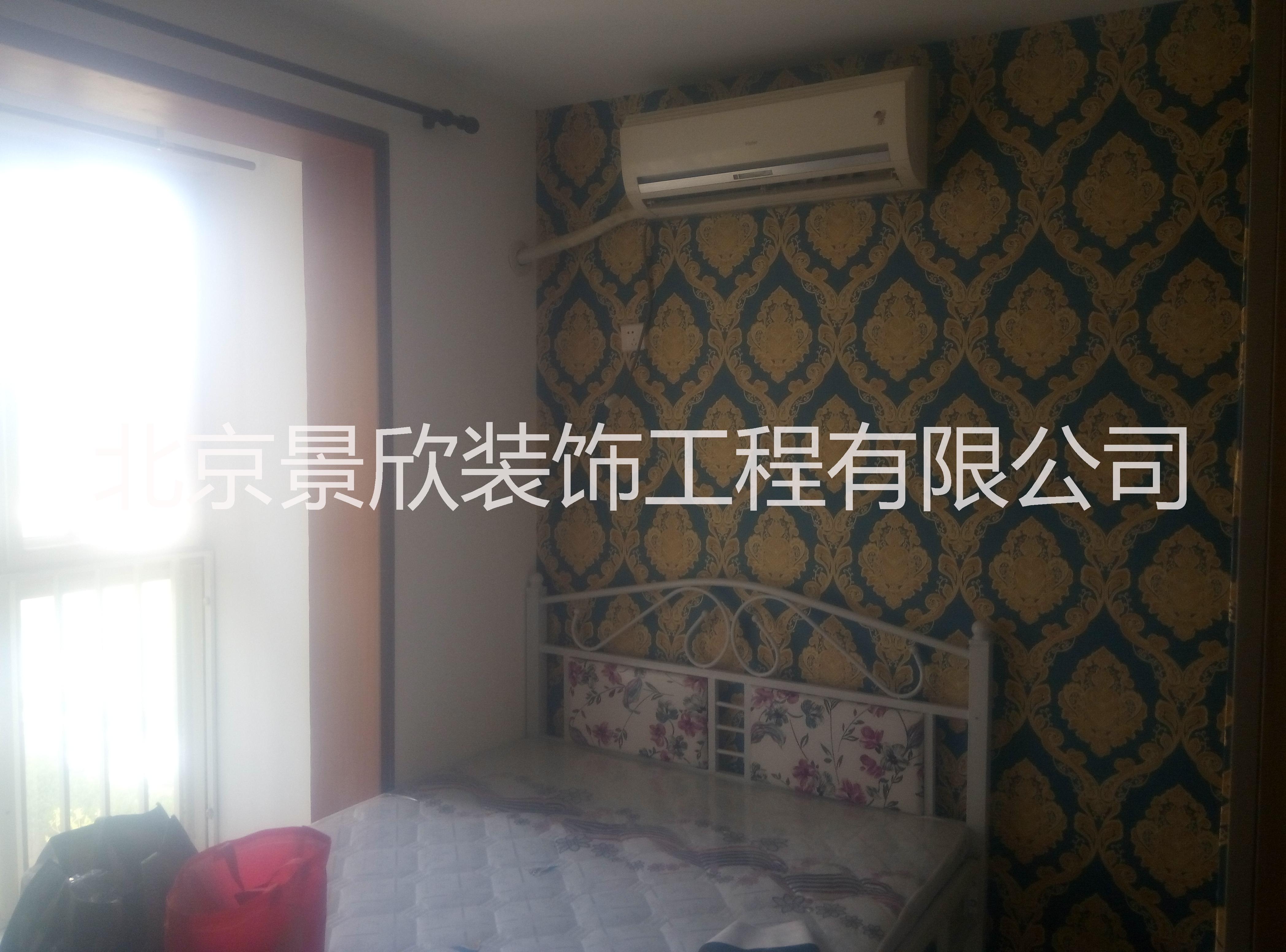 北京贴壁纸壁画壁布图片