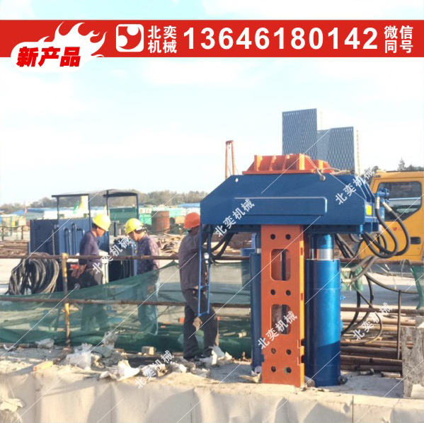 型钢液压拔桩机 拔桩器 拔桩机械设备 大型钢板拔桩机图片