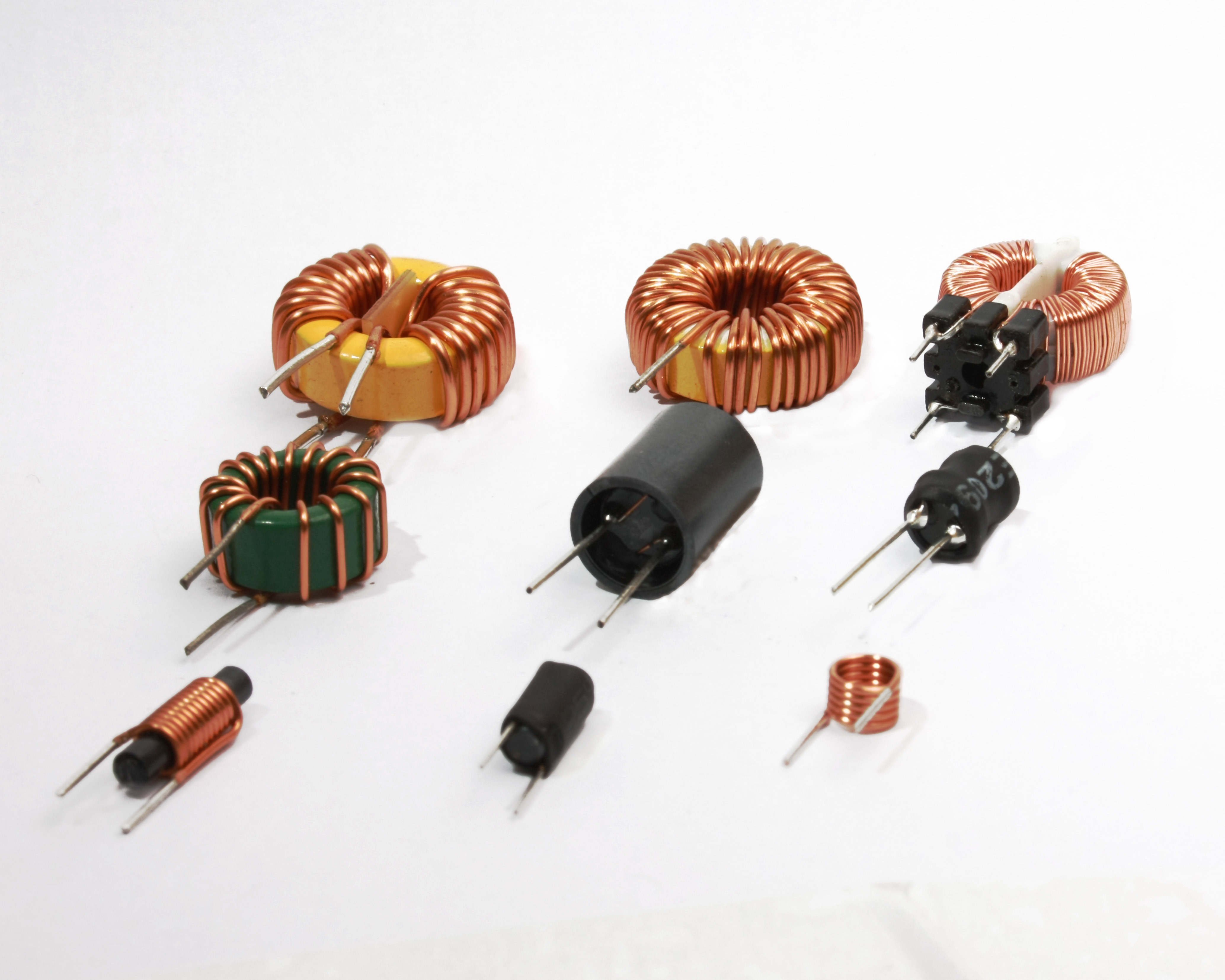 立式共模电感T1065-80UH 四脚磁环电感 电感线圈 大电流