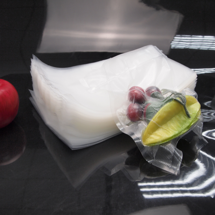 纹路真空袋厂家 定制复合共挤微孔纹路 食品级pe透明食品袋