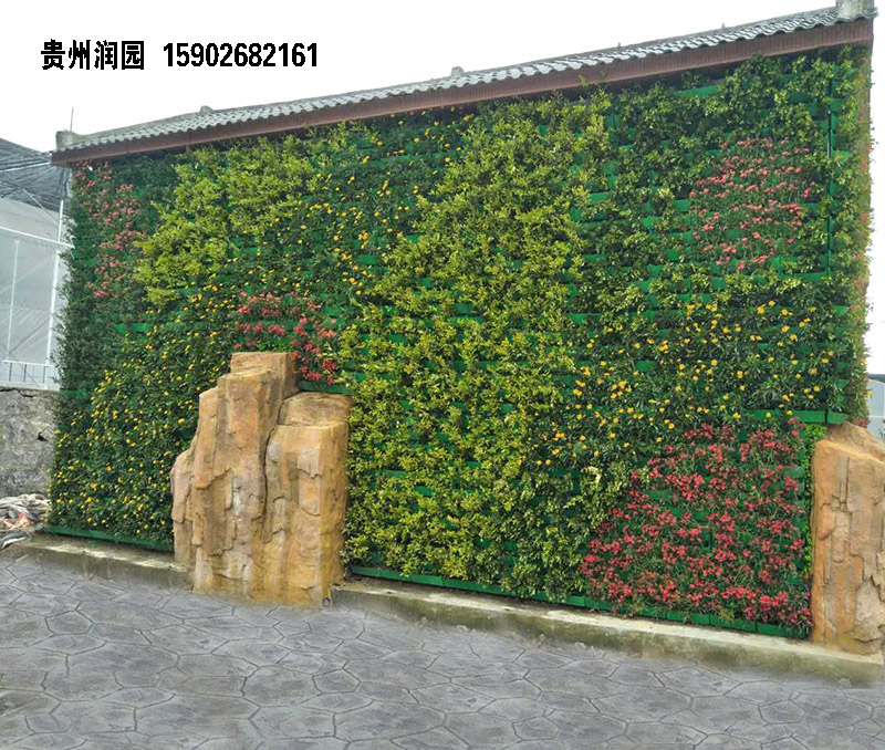 开阳垂直绿化及立体绿化墙，息烽生态墙设计施工公司技术展示图片