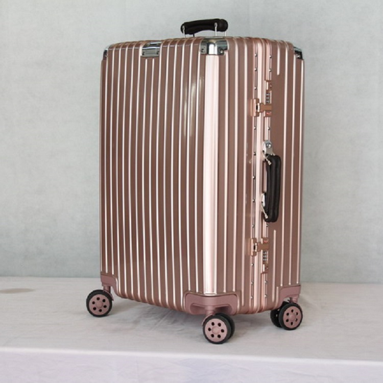 高档行李箱铝框拉杆箱万向轮拉杆箱图片