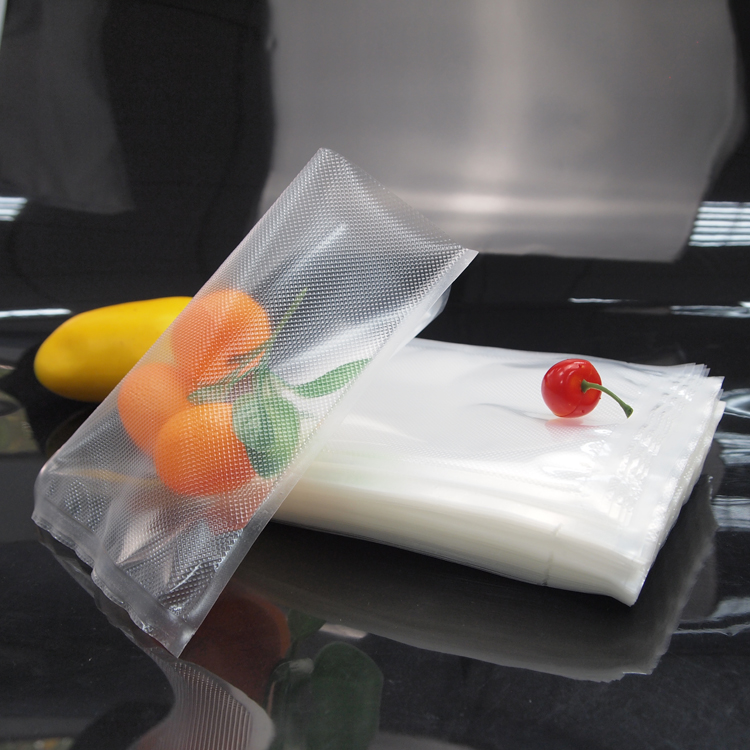 纹路真空袋厂家 定制复合共挤微孔纹路 食品级pe透明食品袋