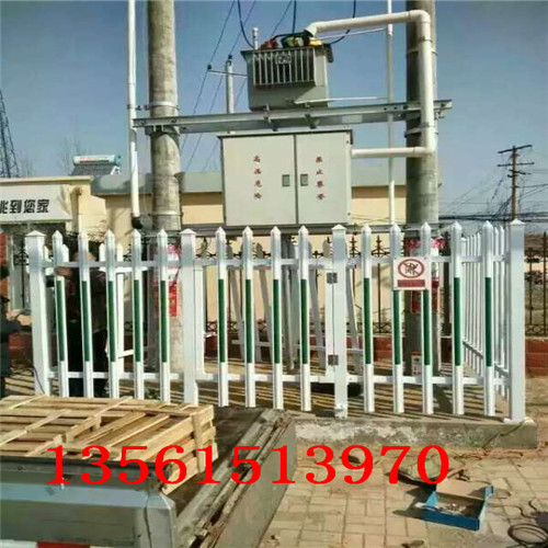 滨州市变压器PVC护栏厂家供应变压器PVC护栏塑钢护栏围栏 塑钢栅栏 PVC变压器围栏