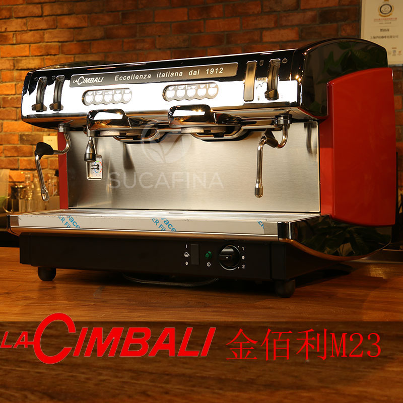 LACIMBALI咖啡机金佰利M23DT2意式半自动咖啡机商用双头图片