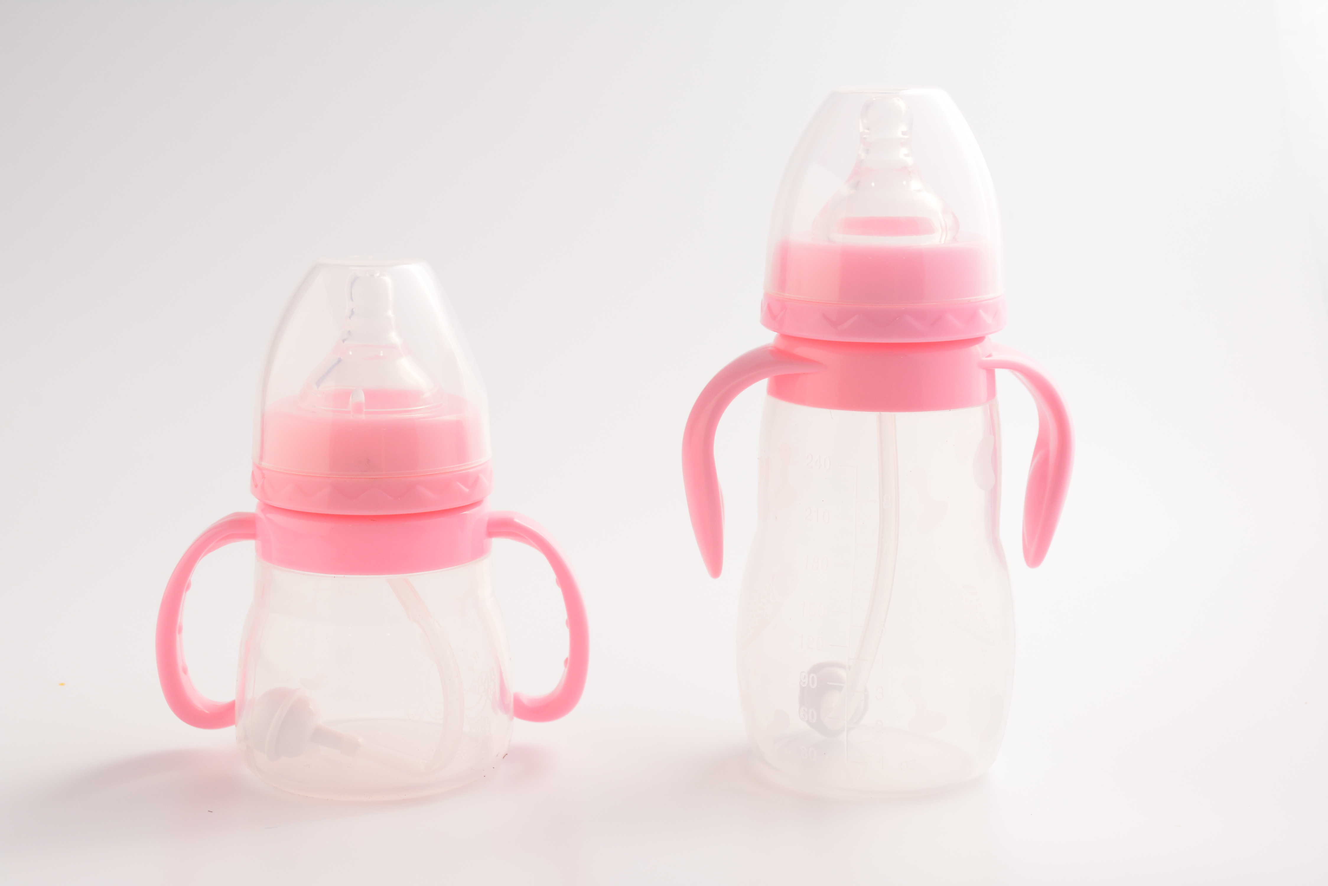 优质硅胶食品级儿童奶瓶150ML 240ML
