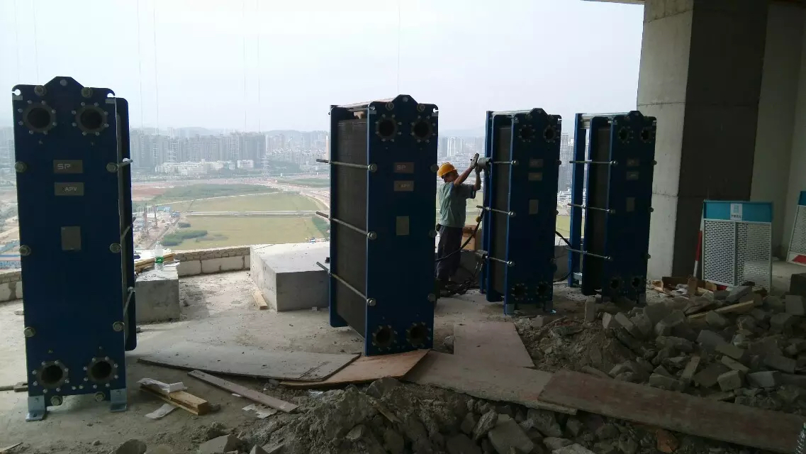 湖南长沙板式换热器广州莱宁换热厂家优质提供图片
