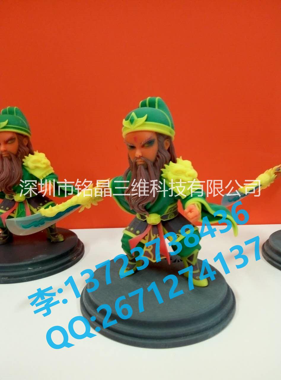 3D打印高精度动漫玩具模型|济南动漫玩具开发|韩国高端手游周边产品图片