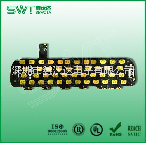 深圳厂家供应按键FPC软电路板按键柔性线路板图片