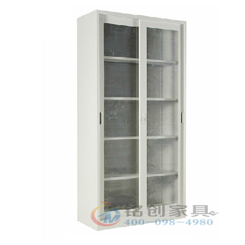 深圳厂家直销铁皮柜 钢制办公柜 玻璃文件柜 移门书柜