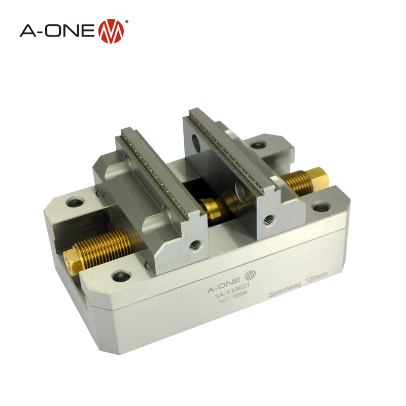 A-ONE自定心虎钳 非标定制 可兼容代替EROWA夹具 可夹持70mm工件