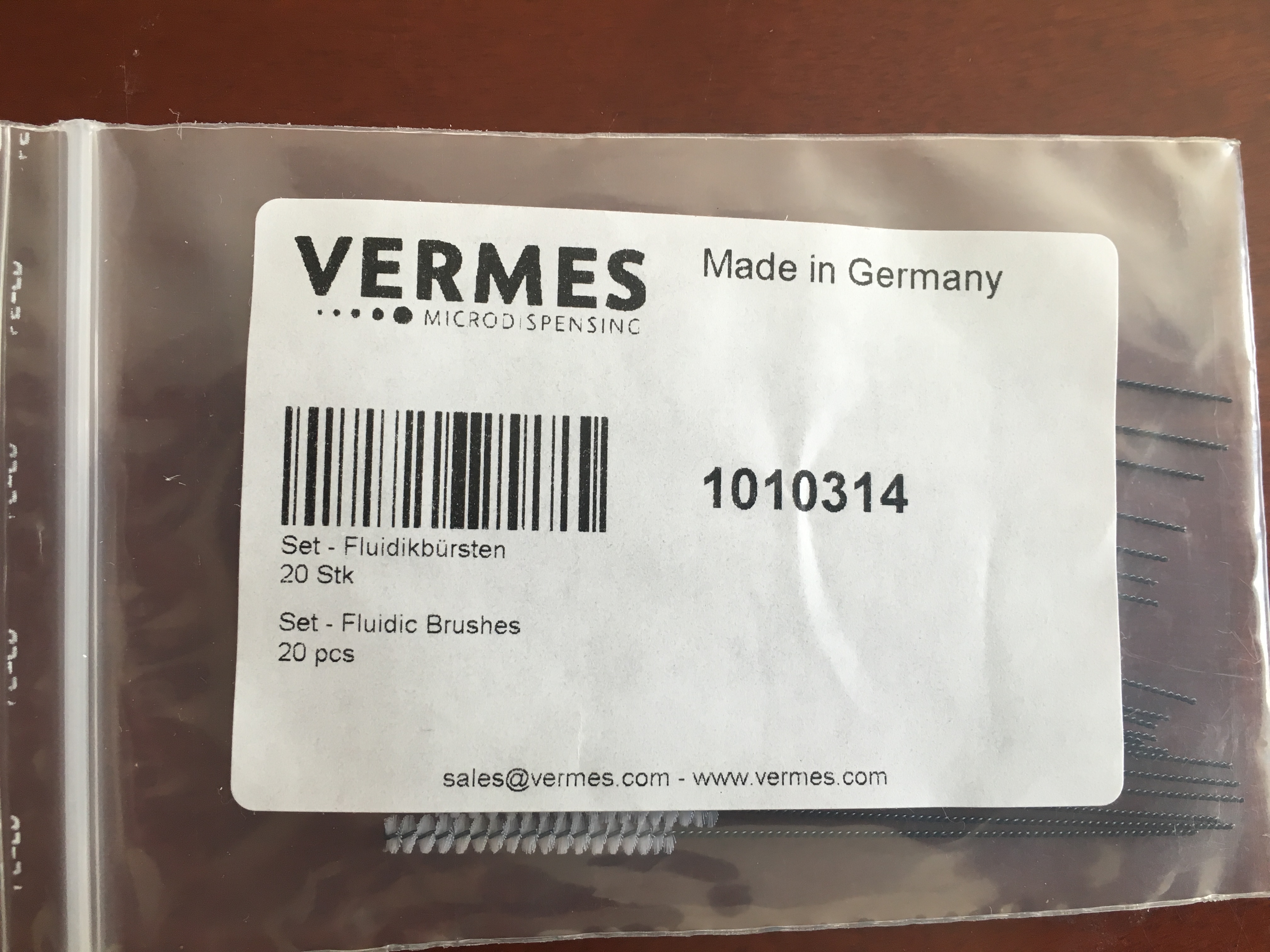 德国VERMES【代理】原装进口配件--清洗毛刷 1010314 VERMES清洁毛刷