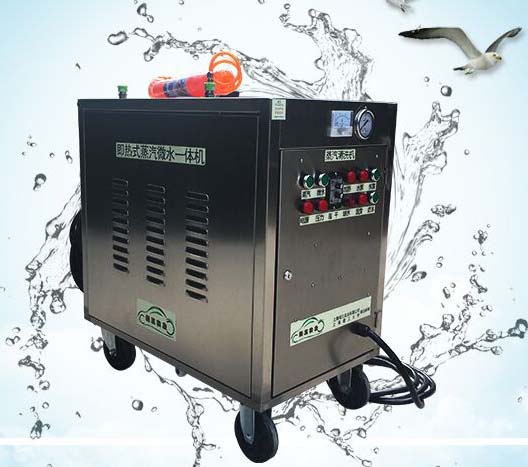 电加热12KW蒸汽洗车机图片
