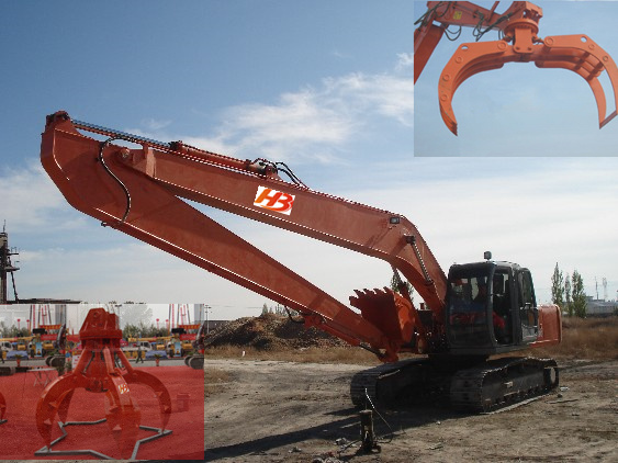 20吨级小松挖掘机用16米加长臂、改装臂，提供定制、厂家直销图片