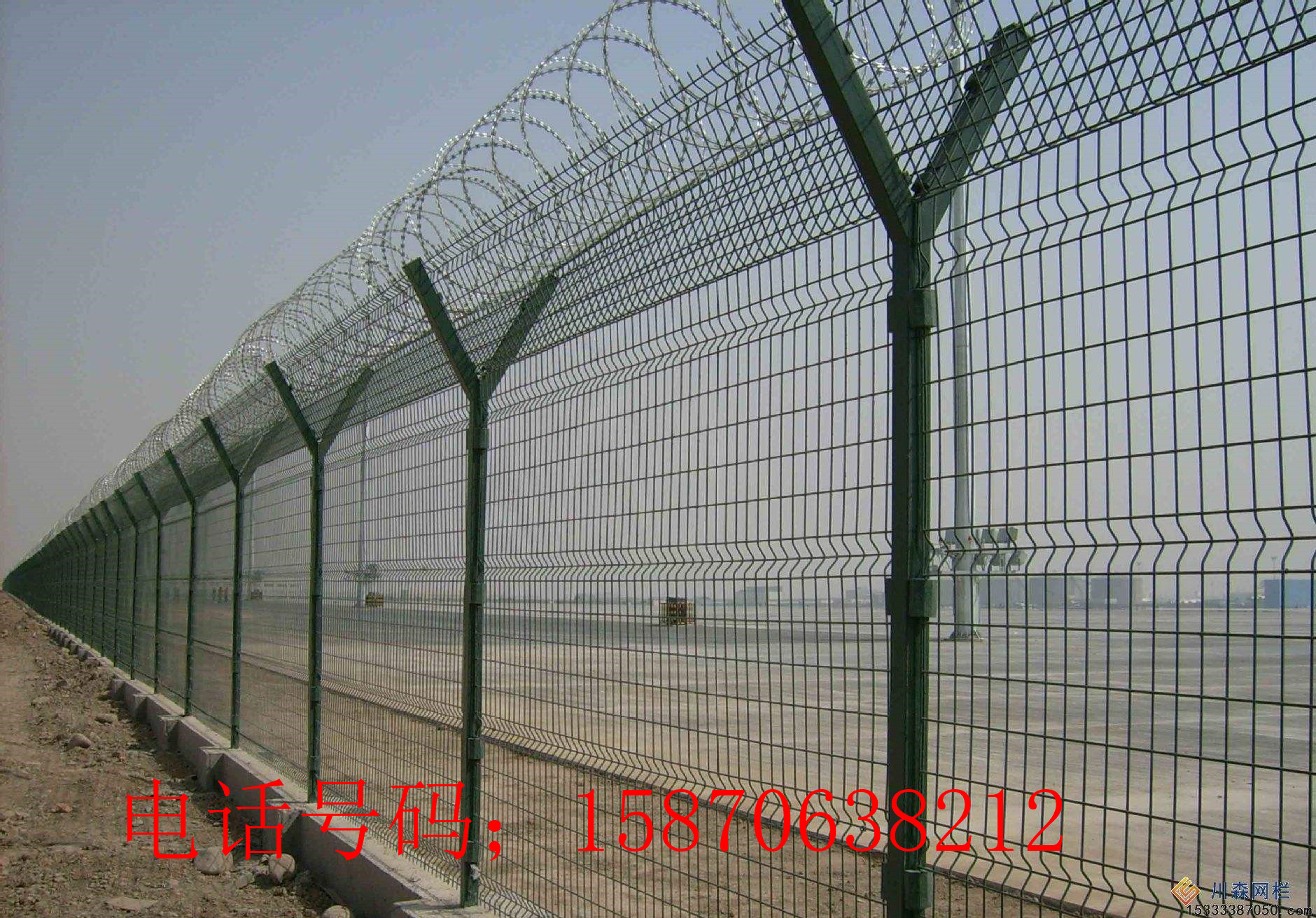 九江市中围监狱护栏萍乡市护栏网Y型安全防御护网监狱防护栏图片