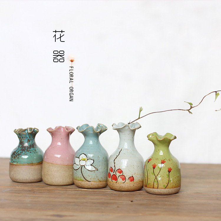 上海市景德镇陶瓷粉彩小花瓶厂家