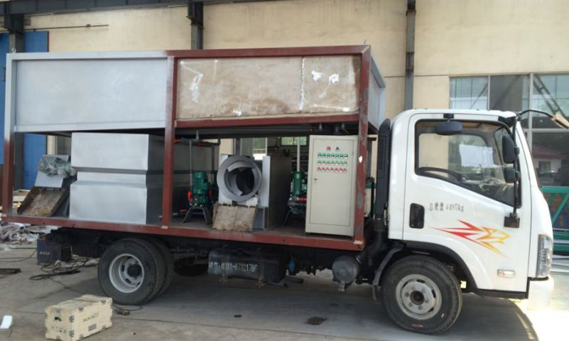 污泥烘干机、车载式污泥脱水机、污泥分离机江苏扬州瑞达机械