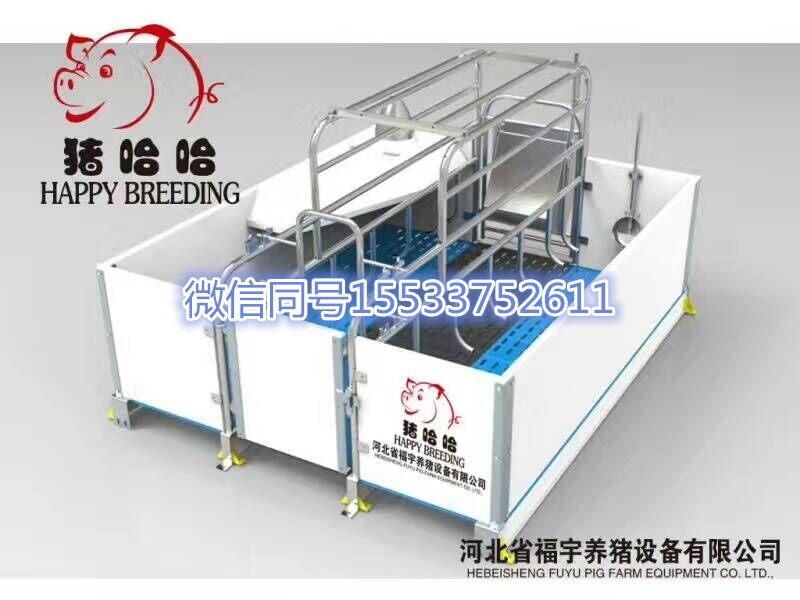沧州福临养殖设备厂家直销母猪产床定位栏保育床提高仔猪育肥生长