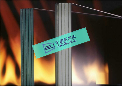 广元市单片铯钾防火玻璃图片
