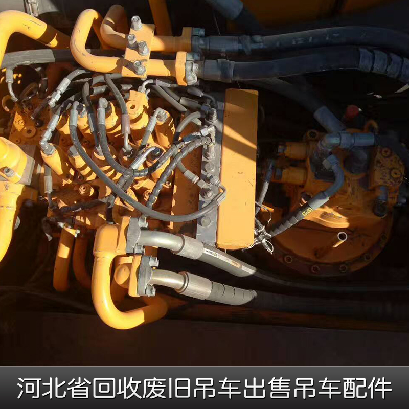 河北省回收废旧吊车出售吊车配件二手工程机械设备高价回收