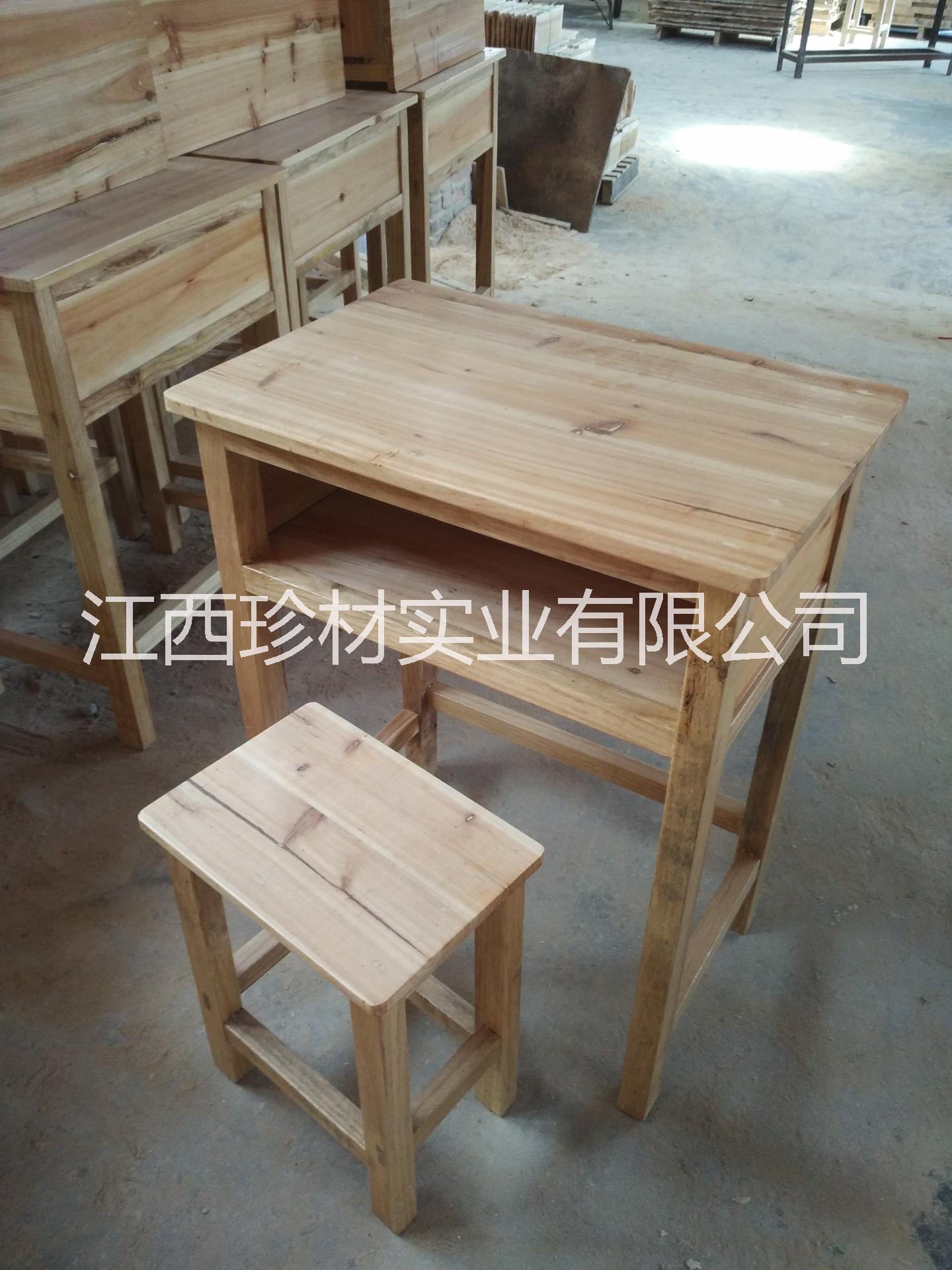 实木课桌椅 木制课桌椅 江西课桌 江西实木课桌 实木桌椅价格 实木桌椅批发