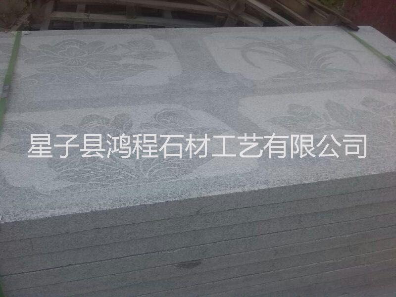 九江市芝麻白石雕栏杆厂家