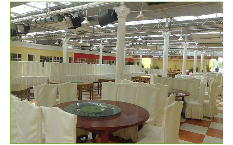 新疆生态餐厅温室厂家  河北温室厂家 生态餐厅 生态餐厅设计