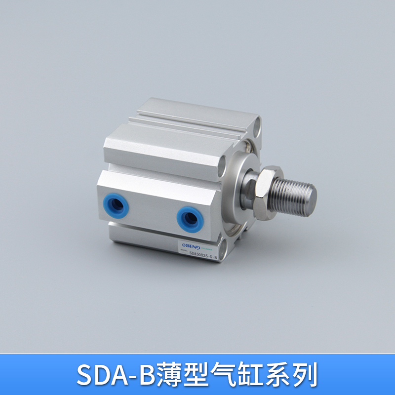 薄型气缸系列双轴复动外牙型气动气缸 SDA气缸—奔达气动厂家直销图片
