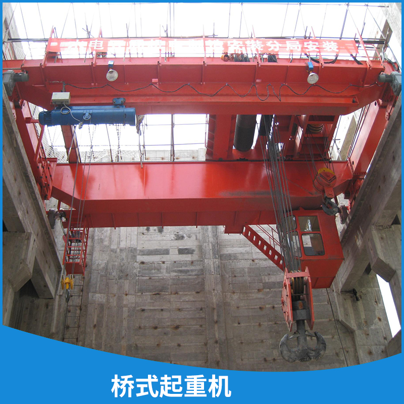 云南芒市起重设备桥式起重机仓库物料吊运桥架型起重机天车图片