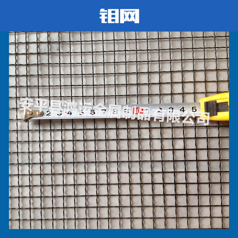 河北厂家现货供应软磁烧结用钼丝网,20目出口标准钼丝编织网价格