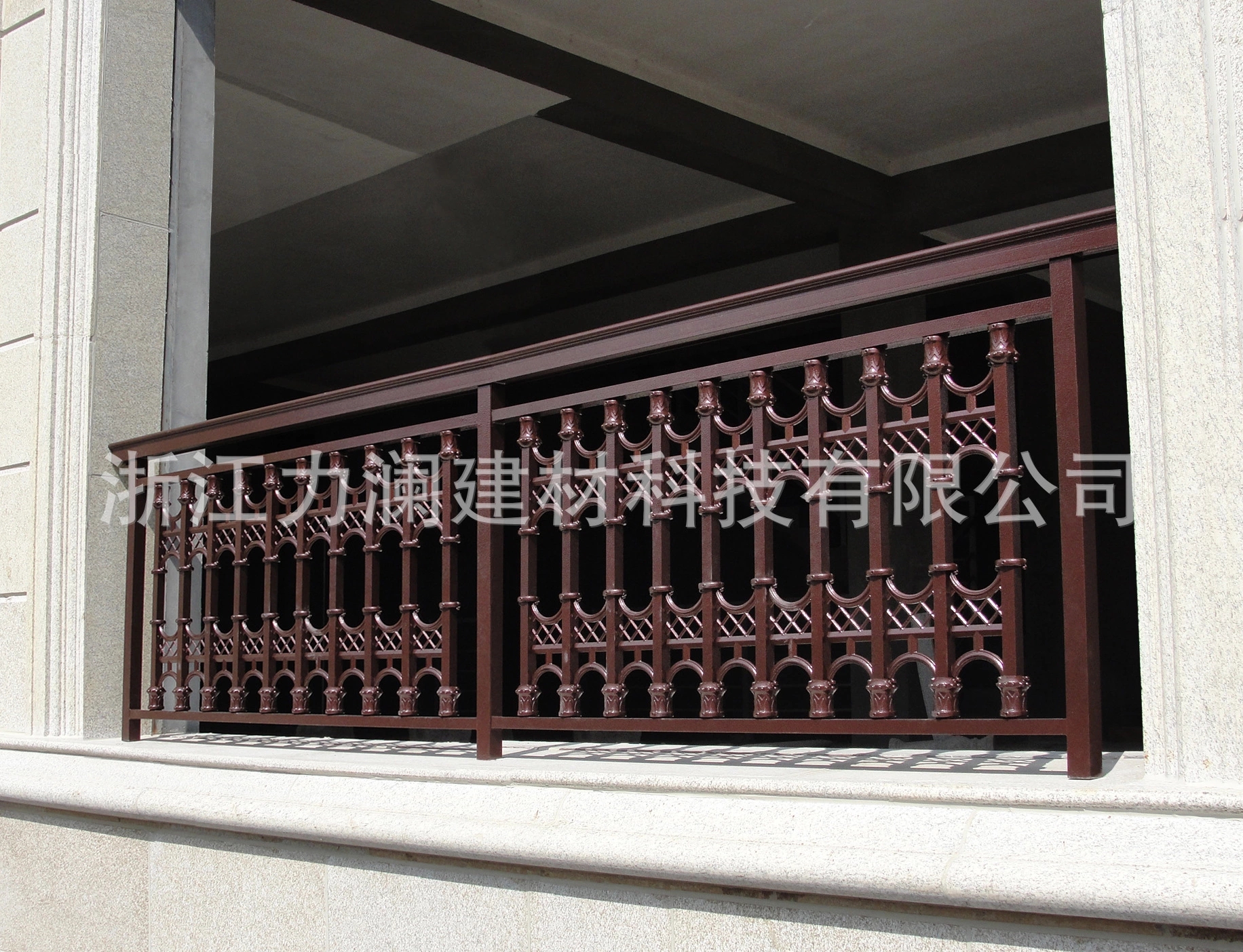 松阳铝艺阳台花式铝合金阳台护栏