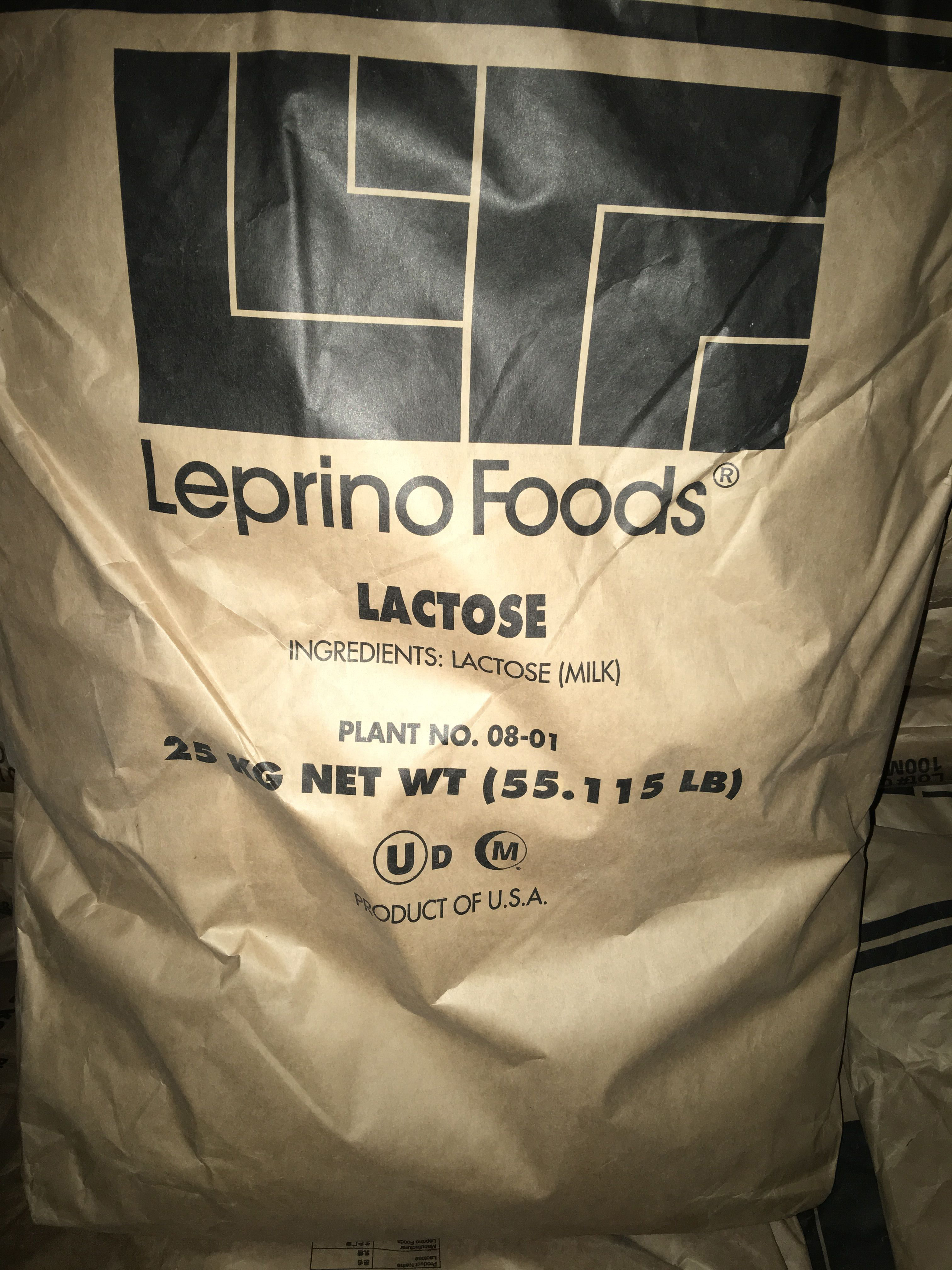 供应食品级甜味剂 地球Leprino乳糖 进口乳糖
